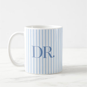 Tasse de café personnalisée avec le nom du docteur