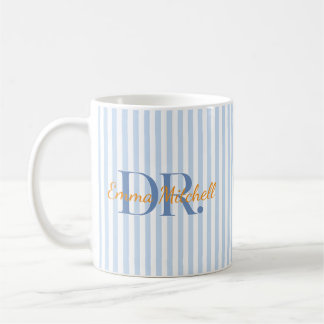 Tasse de café personnalisée avec le nom du docteur