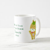 Tasse de café personnalisée avec nom chanceux anné (Devant droit)