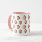 Tasse de café personnalisée avec photo de bébé, 3 (Devant gauche)