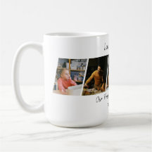 Tasse de café personnalisée avec photo de Noël