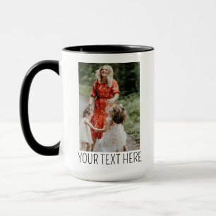 Tasse de café personnalisée avec photo, image pers