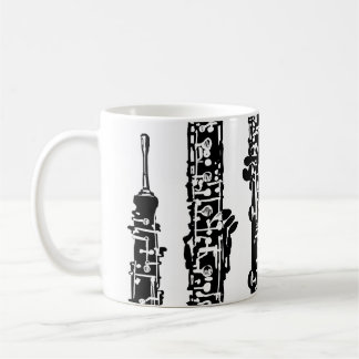Tasse de café personnalisée de hautbois