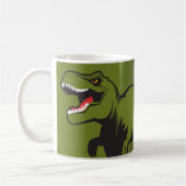 Tasse de café personnalisée de T-Rex (Gauche)
