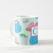 Tasse de café personnalisée Derby Mint Julep Sac M (Devant gauche)