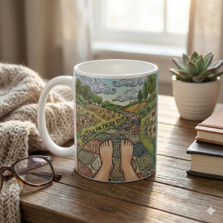 Tasse de café personnalisée Grateful For Every Ste