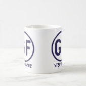 Tasse de café personnalisée libre de gluten (Centre)