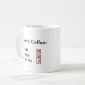 Tasse de café personnalisée - nouveauté (Devant gauche)