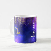 Tasse de café personnalisée par Capricorne (Devant gauche)