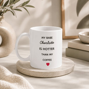 Tasse de café personnalisée pour bébé moderne