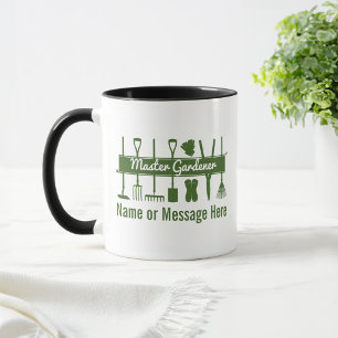 Tasse de café personnalisée pour jardinier moderne
