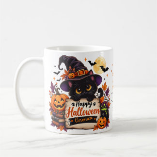 Tasse de café personnalisée pour la fête d'Hallowe
