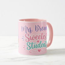 Tasse de café personnalisée pour les étudiants les