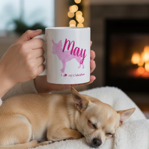Tasse de café personnalisée pour maman Chihuahua r