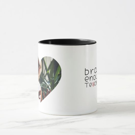Tasse de café personnalisée pour remercier le prof (Centre)