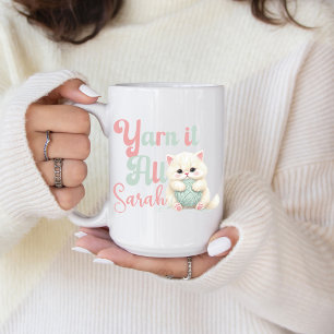 Tasse de café personnalisée Yarn it All