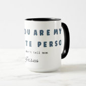 Tasse de café Personne préférée de Papa (Devant droit)