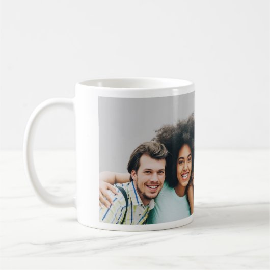 Tasse de café photo d'amis (Gauche)