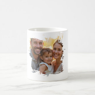 Tasse de café photo de famille