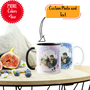 Tasse de café photo personnalisée – Coupe photo pe