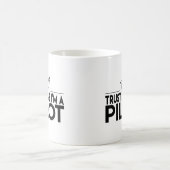 Tasse de café pilote drôle (Centre)