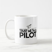 Tasse de café pilote drôle (Gauche)
