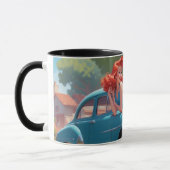 Tasse de café Pin Up Girl Super Cadeau ! (Gauche)