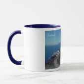 Tasse de café pittoresque de Santorini (Gauche)