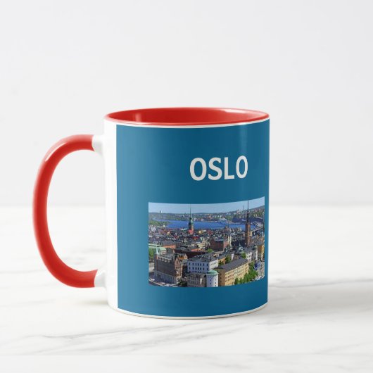 Tasse de café pittoresque d'Oslo (Gauche)