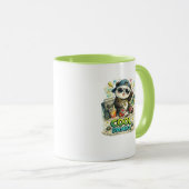 Tasse de café Planche à Roulettes Panda Cool (Devant droit)