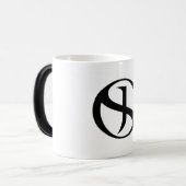 Tasse de café - poignée noire (Devant gauche)