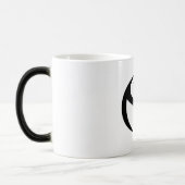 Tasse de café - poignée noire (Gauche)