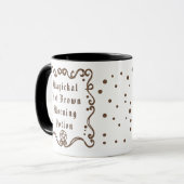 Tasse de café Potions matinales magiques de brun c (Devant gauche)