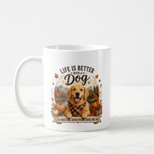 Tasse de café pour amateur de chien Golden Retriev