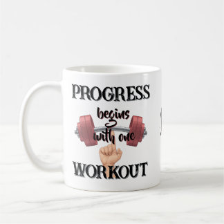 Tasse de café pour amoureux de la salle de sport e