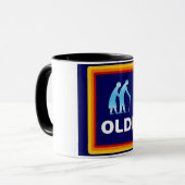 Tasse de café pour anniversaire Oldi (Devant gauche)