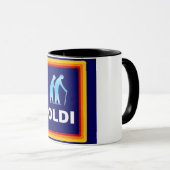 Tasse de café pour anniversaire Oldi (Devant droit)