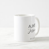 Tasse de café pour annoncer une grossesse Tata Pré (Devant droit)