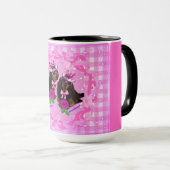 Tasse de café pour dames Wow Weenie victorienne (Devant droit)