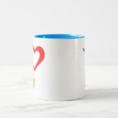 Tasse de café pour des amants de sports (Centre)