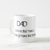 Tasse de café pour des papas (Devant gauche)