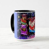 Tasse de café pour diplômé Hot Dog (Devant gauche)