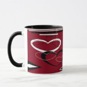 Tasse de café pour elle (Gauche)