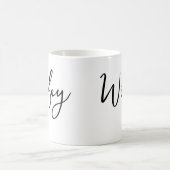 Tasse de café pour femme (Centre)