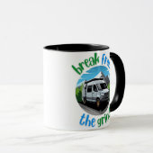Tasse de café pour fourgon de camping (Devant droit)