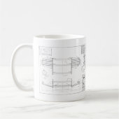Tasse de café pour garde-broussailles hors route (Gauche)