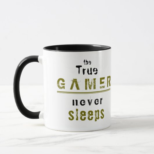 Tasse de café pour joueur (Gauche)