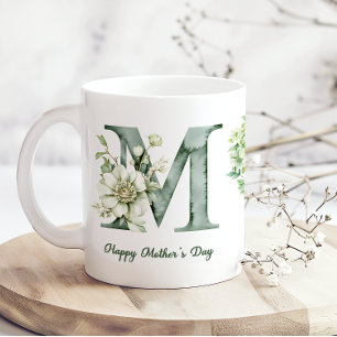 Tasse de café pour la fête des mères à l'hortensia