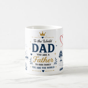 Tasse de café pour la fête des pères