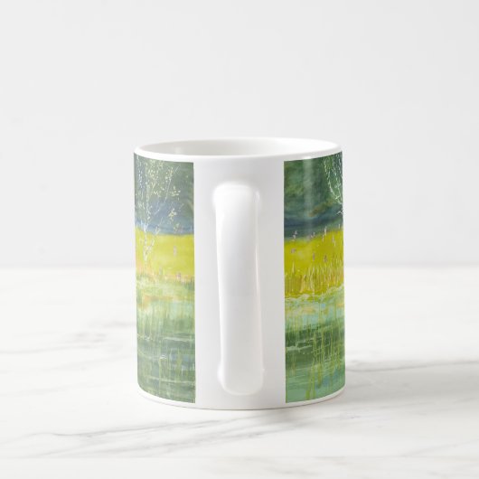 Tasse de café pour l'amant de nature, "orignaux " (Poignée)
